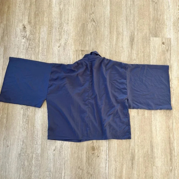 Womens Forever 21 Blue Open Front Cardigan Jacket - M - Picture 4 of 5